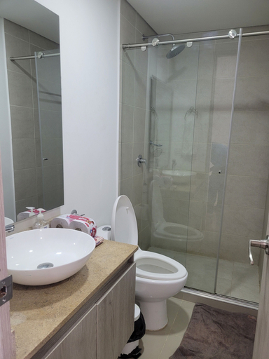 Bathroom 3, Apto 414 Ocean Drive Crespo Cerca al Mar, Cartagena de Indias