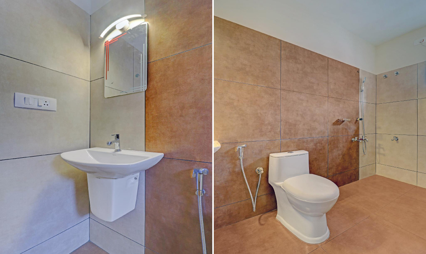 Bathroom 4, Treebo Golden Terminal, Kochi Airport, Ernakulam