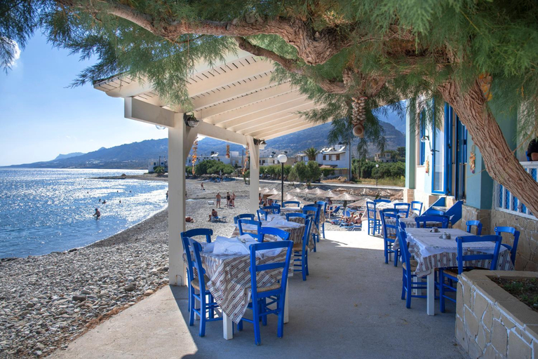 Food & Drinks 3, Moonlight Seafront Apartments, Crete
