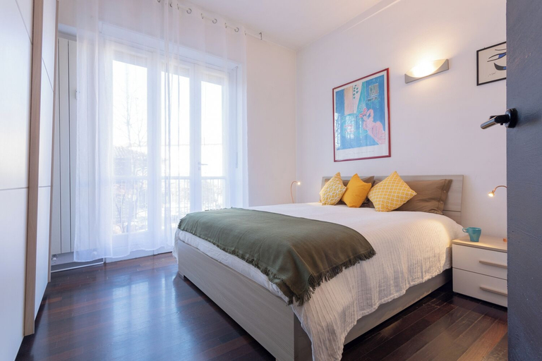 Bedroom 3, Monte Grappa Apartment, Torino