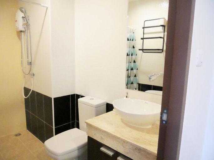 Bathroom, Triogems appartamento nuovo affitto mensile, Pattaya