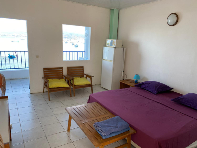 Bedroom 2, Appartements les pieds dans l'eau, Les Trois-Îlets