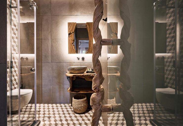 Bathroom 2, Kozadinos Art Suites, South Aegean