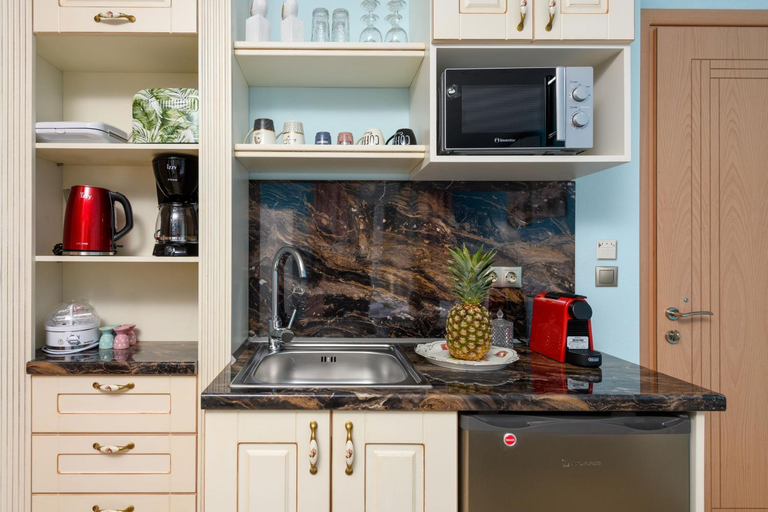 Kitchen, Stratos Deluxe Apartments, East Macedonia and Thrace