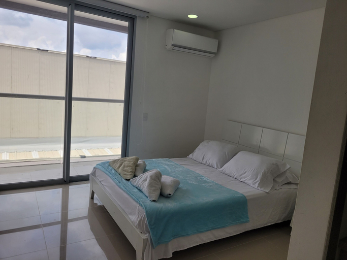 Bedroom 2, Apto 414 Ocean Drive Crespo Cerca al Mar, Cartagena de Indias