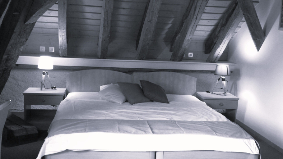 Bedroom 2, Auberge d'Etoy, Morges