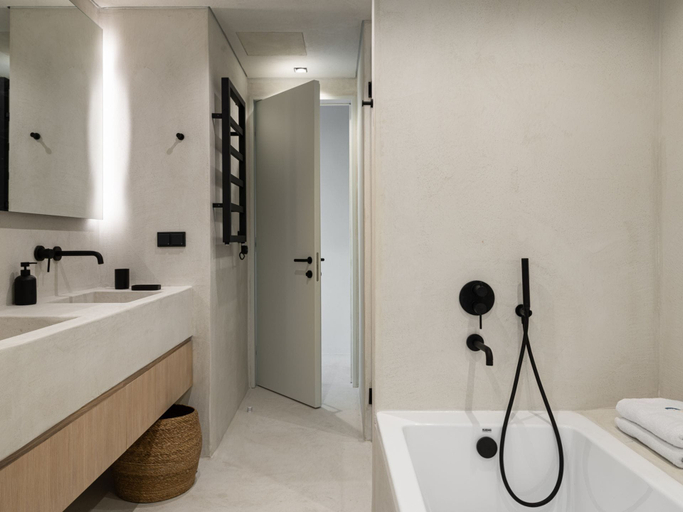 Bathroom 3, Design Villa Skioni by Halkidiki Villas, Central Macedonia