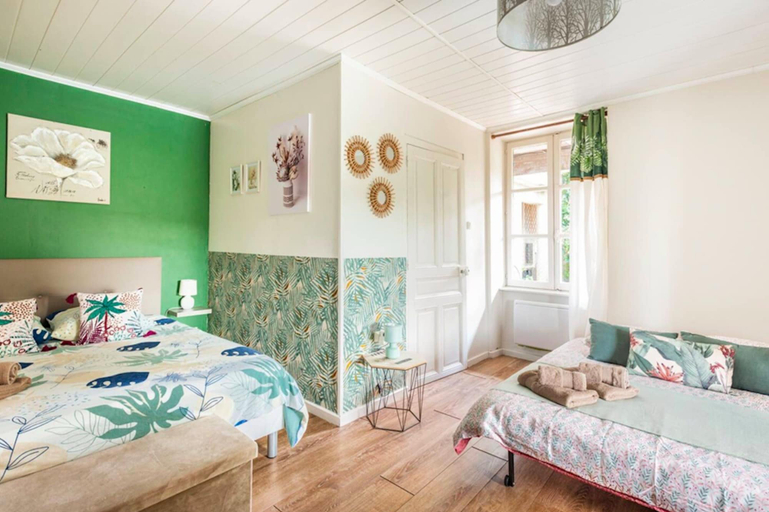 Bedroom 4, La maison de la colline, Saône-et-Loire