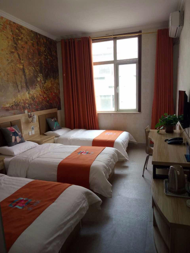 Bedroom 2, Pai Hotel - Beijing Capital International Airport Linhe Development Zone Branch, Beijing