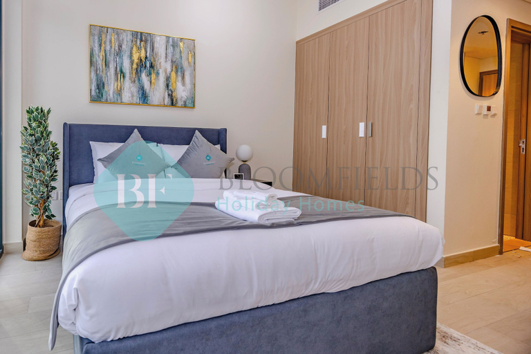 Bedroom 3, Bloomfields Studio-Azizi Riviera 46-Meydan, Dubai