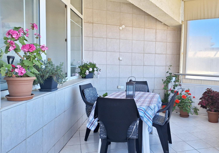 Balcony/terrace 2, Maria's urban seaview apartments, Crete