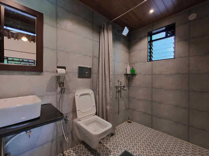 Bathroom 5, Mango Huts Luxury 3 BR Pool Villa in Pali, Raigarh
