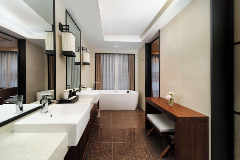 Bathroom 4, SSAW Boutique Hotel Hangzhou Qianjiang New City Jinjiang Subway Station Branch, Hangzhou