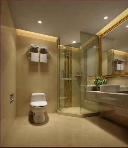 Bathroom, Vienna Hotel (Dongguan Songshanhu Huawei), Dongguan