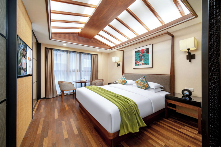 Bedroom 3, SSAW Boutique Hotel Hangzhou Qianjiang New City Jinjiang Subway Station Branch, Hangzhou