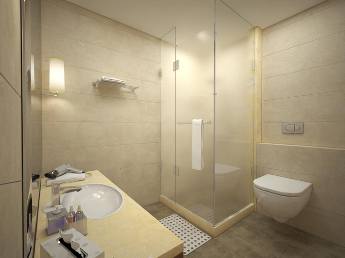 Bathroom, Grand Tamanna Hotel, Pune