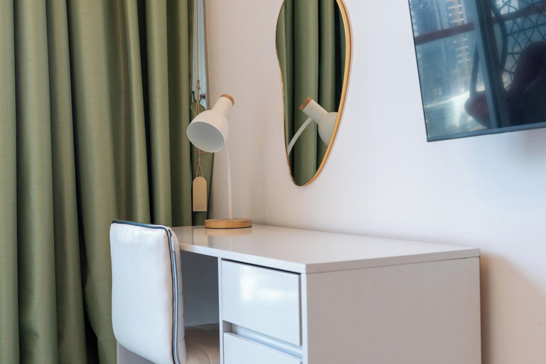 Bedroom 4, Studio with Canal Views by Bespoke, Dubai