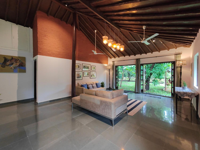 Bedroom, Mango Huts Luxury 3 BR Pool Villa in Pali, Raigarh