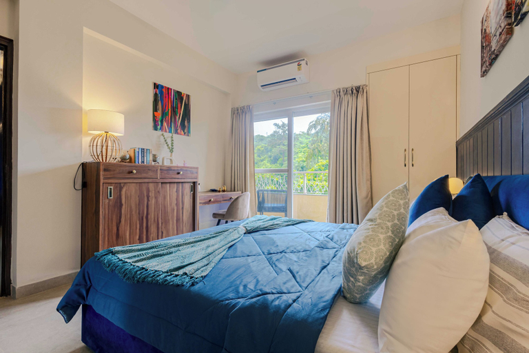 Bedroom 3, Alaya Stays Veera Marina 1BHK with Pool, North Goa