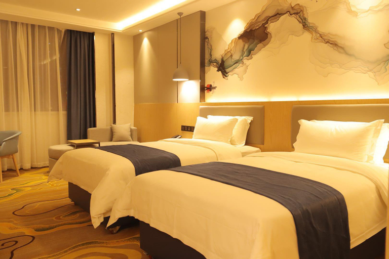 Bedroom 2, Kyriad Marvelous Hotel Shenzhen North Railway Station Yicheng Center, Shenzhen