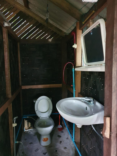Bathroom 4, Palm Beach Resort Koh Phayam, Muang Ranong