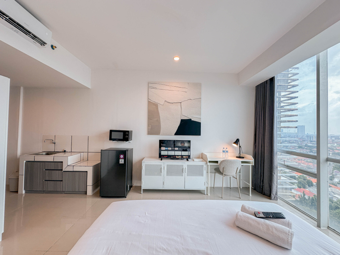 Bedroom 4, Minimalist Studio (No Kitchen) at The City Square Surabaya Apartment By Travelio, Surabaya
