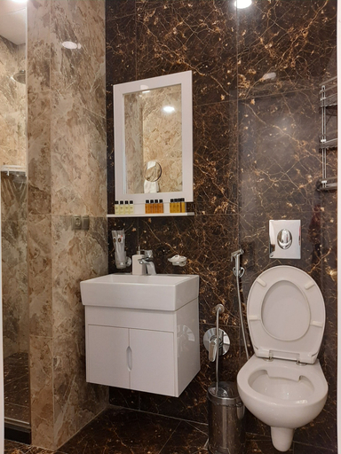 Bathroom 3, King David standard two bedroom 24, Tbilisi