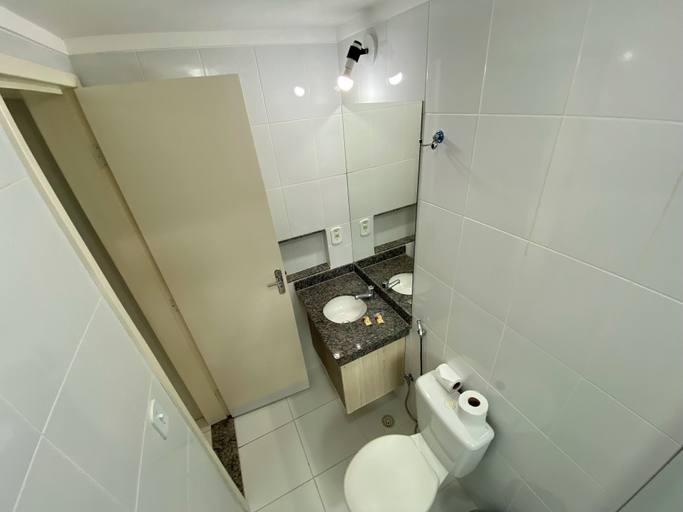 Bathroom 3, Lacqua diRoma Hotel e Parque Aquático, Caldas Novas