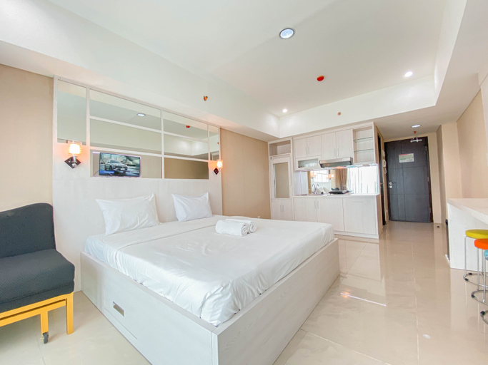 Bedroom 3, Simply Studio Apartment Tamansari La Grande By Travelio, Bandung
