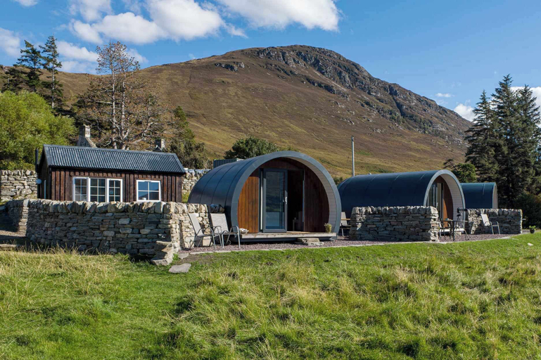 Exterior & Views 2, Loch Broom Glamping, Highland