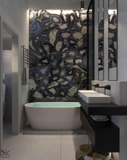 Bathroom 4, Musafir Luxury Suites & Villas, Crete