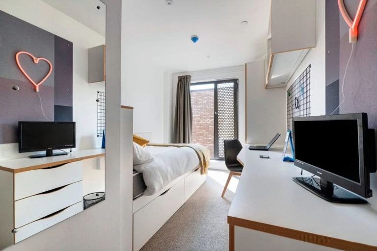 Bedroom 2, For Student Only Magdalen Street at Colchester - Campus Accommodation, Essex