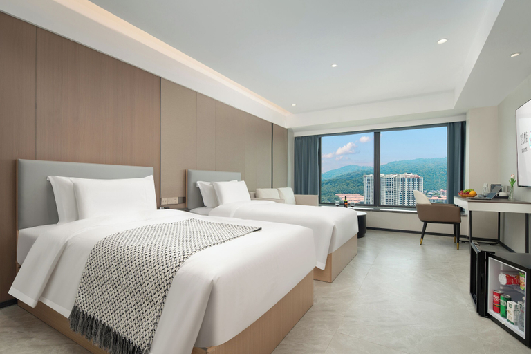 Bedroom 3, ECHIC Mercure (Guangzhou Baoneng Performing Arts Center Luogang Wanda Plaza), Guangzhou