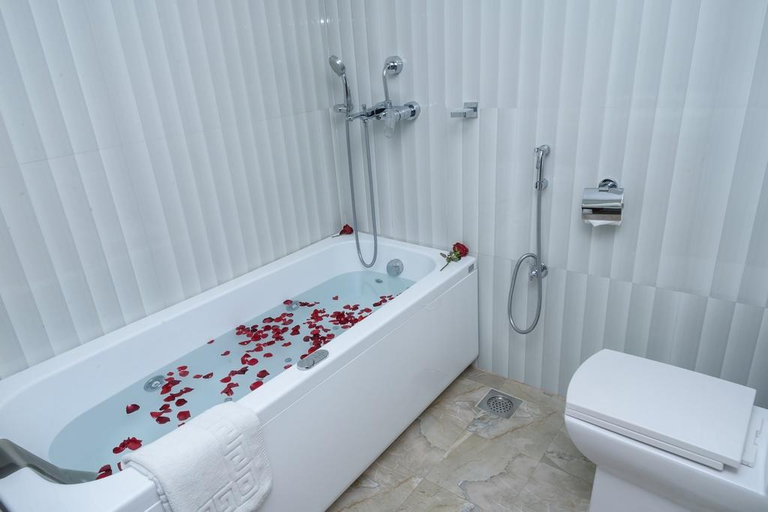 Bathroom 5, Mount Kailash Resort, Gandaki