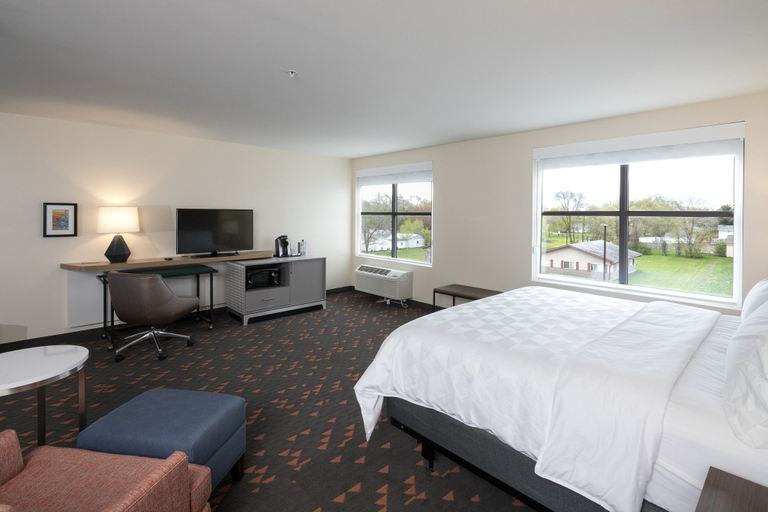 Holiday Inn & Suites MOUNT PLEASANT Room Type - 1 King Bed Suite Mobil Access Roll Shwr