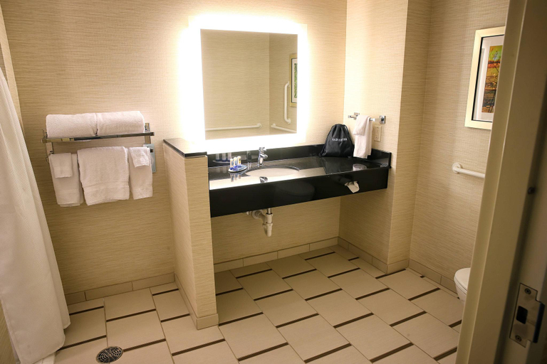 Bathroom 5, Fairfield Inn & Suites by Marriott Madison Verona, Dane