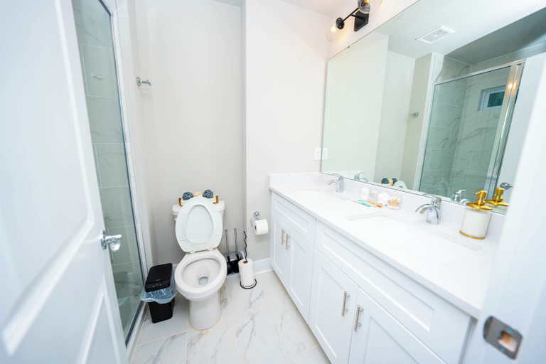 Bathroom 3, Modern Home near Plaza Midwood, Mecklenburg