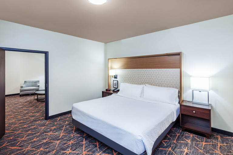 Holiday Inn & Suites STILLWATER - UNIVERSITY WEST Room Type - 1 King Suite Mobility Accessible Roll in Shower