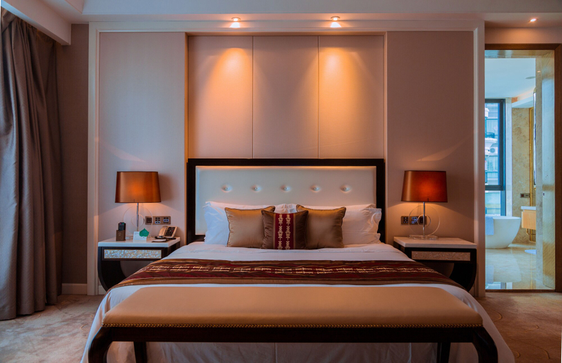 Bedroom 2, YM Gold Olives Harmony International Hotel, Shenzhen