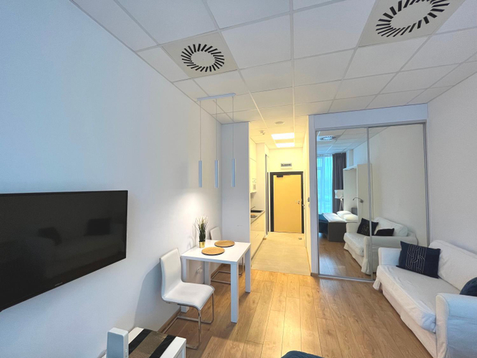 Bedroom 2, Aleje Jerozolimskie 216 By Perfect Apart, Warsaw