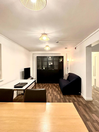 Shared lounge/TV area 2, Bright, Warm & Cozy house in Harpurhey, Manchester