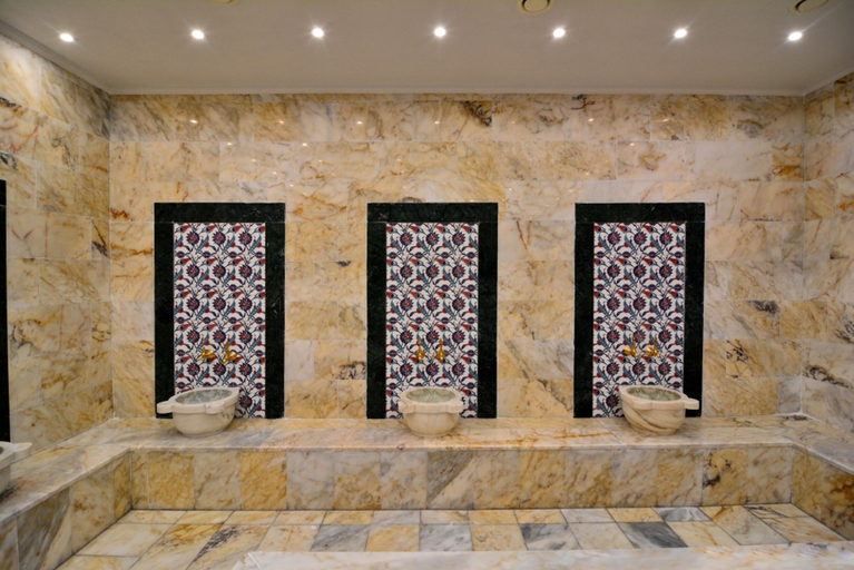 Bathroom, Ananas Hotel, Alanya