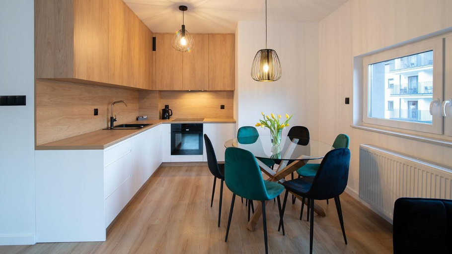 Kitchen 2, Apartament na Spokojnej, Cieszyn