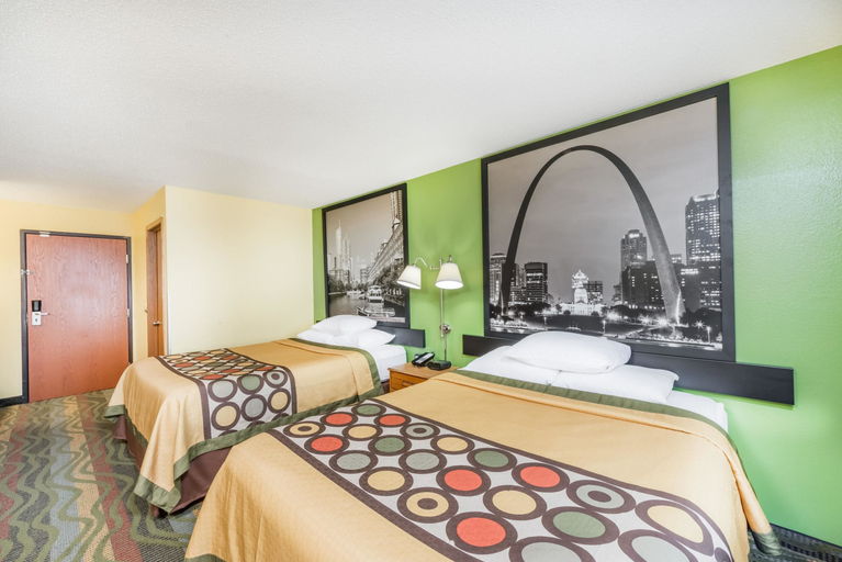 Bedroom 4, Super 8 by Wyndham Jacksonville, Morgan