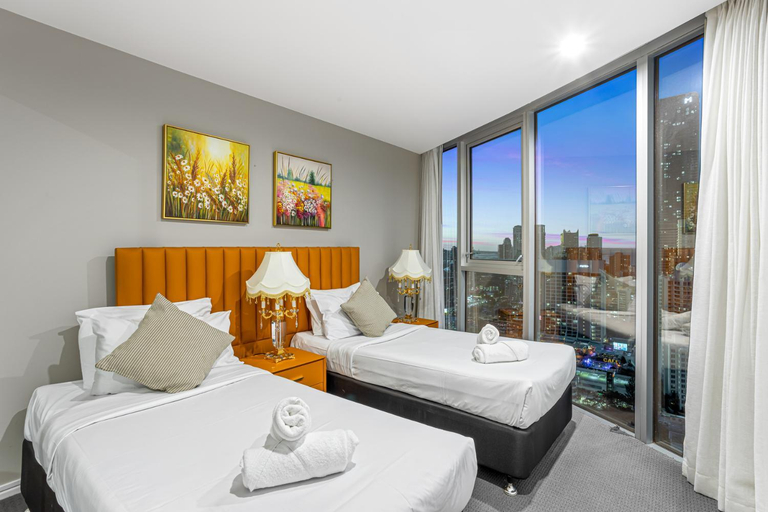 Bedroom 3, H Star Residences-- Paradise Stayz, Gold Coast