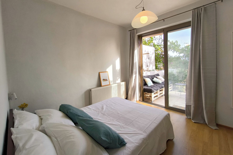 Bedroom 3, Villa Mirtylla luxury retreat. Pool Gym, Crete