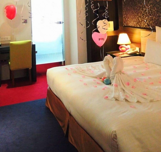 Bedroom 4, V one vogue Hotel, Taipei City