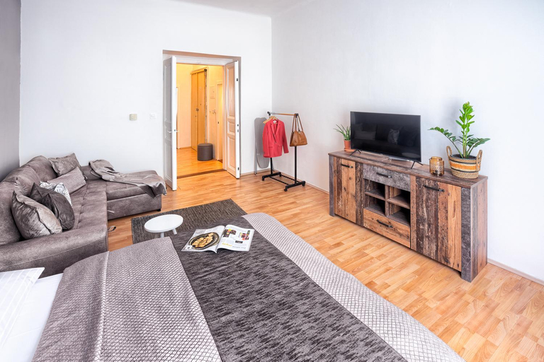 Bedroom 2, Prague - Karlin Apartments, Praha 7