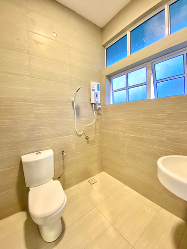 Bathroom 5, Seahome Boutique Hotel, Penang Island