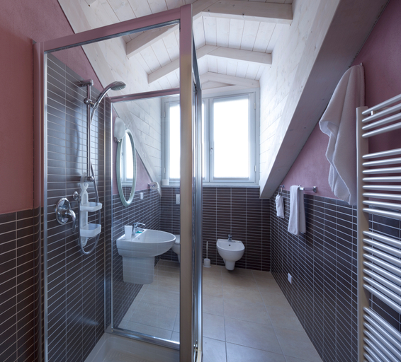 Bathroom, Santa Giulia Art & Wine Residence, Torino
